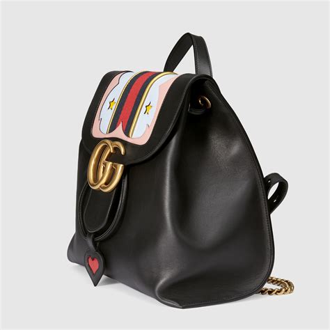 gucci insect 2.0 marmont|Gucci Marmont leather backpack.